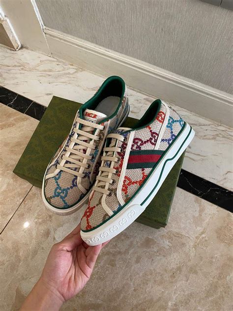 gucci fake/not sneakers|gucci knockoff sneakers.